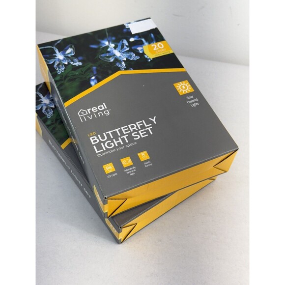 Led Solar Powered Flower Light Set Lights - Picture 4 of 11